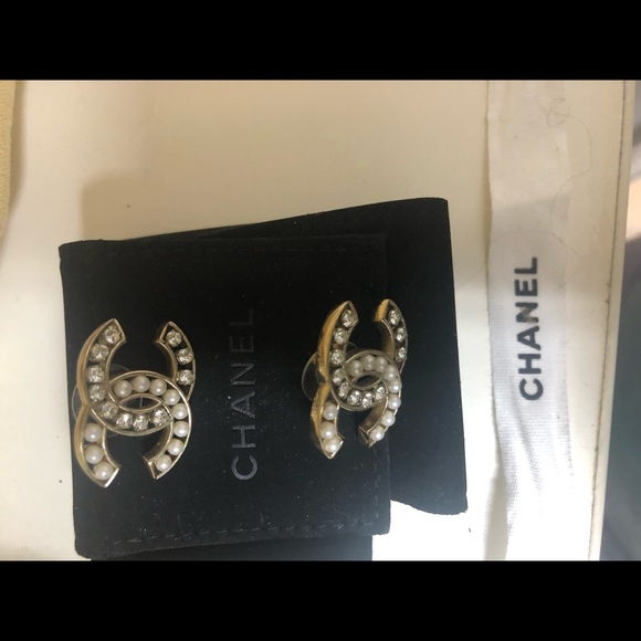 SOLD!!! Authentic Chanel Earrings! Negotiable - Picture 3 of 4